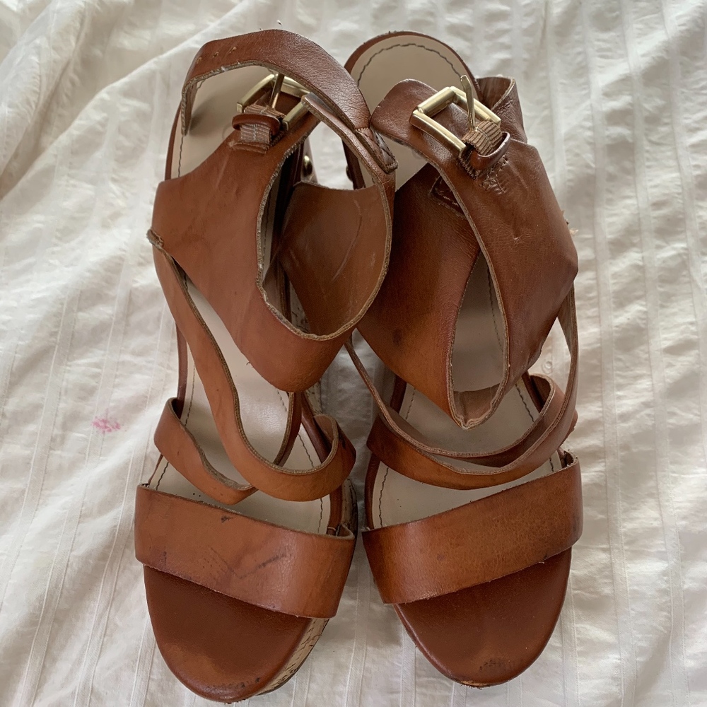 Strappy Wedges